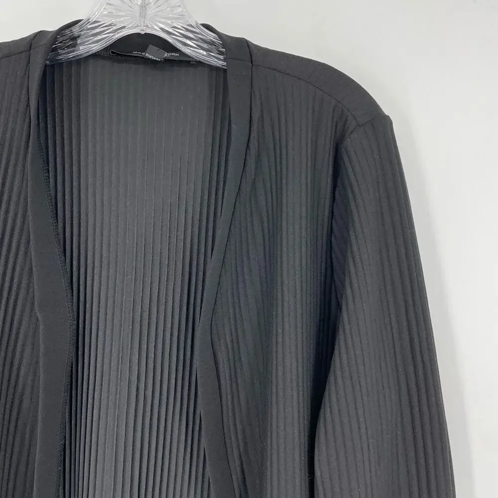 Marc New York Andrew Marc Long Black Cardigan Size Large
